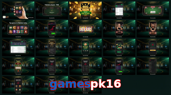 Main screen of Gamespk16 bet page for PK players